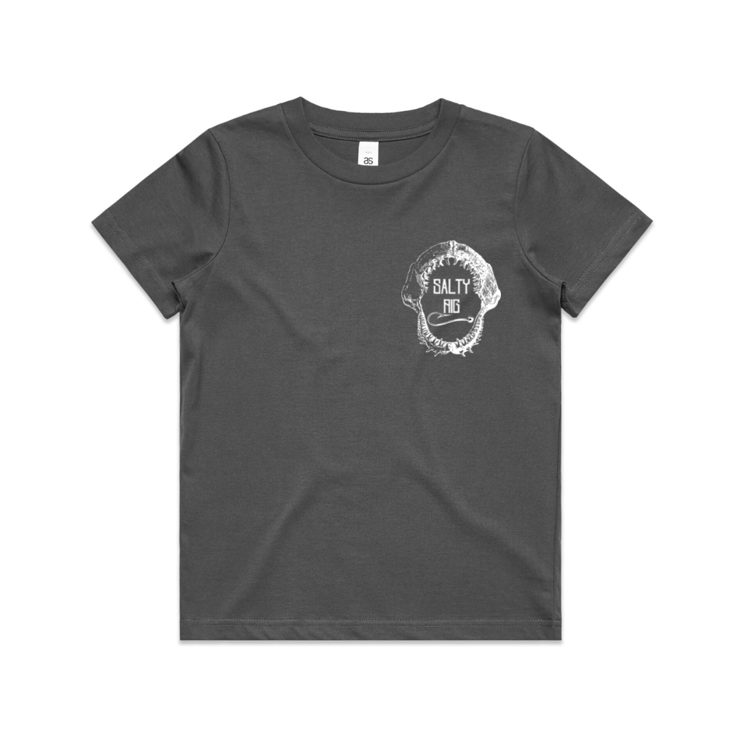 Kids On The Bite Series Tee | Charcoal