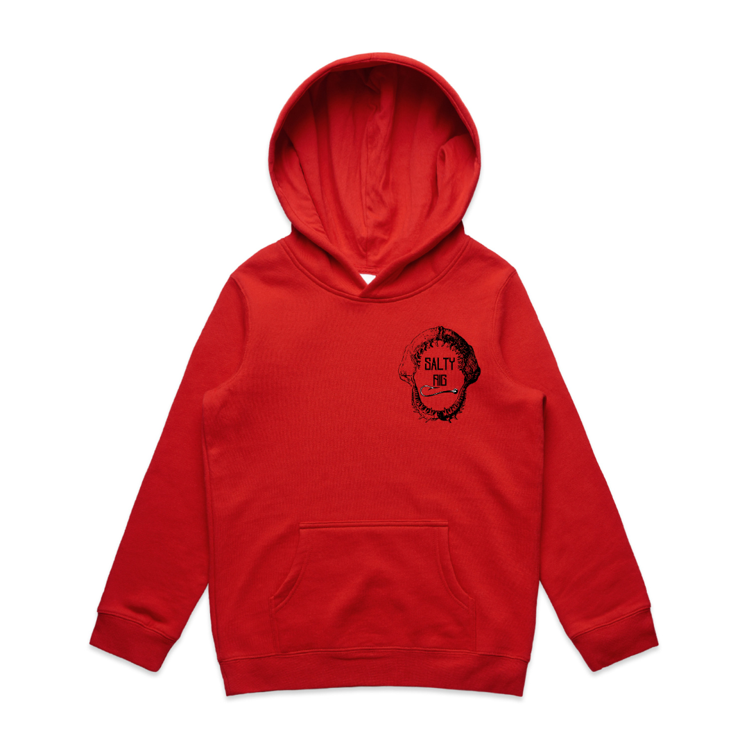 Kids On The Bite Series Hoodie | Red