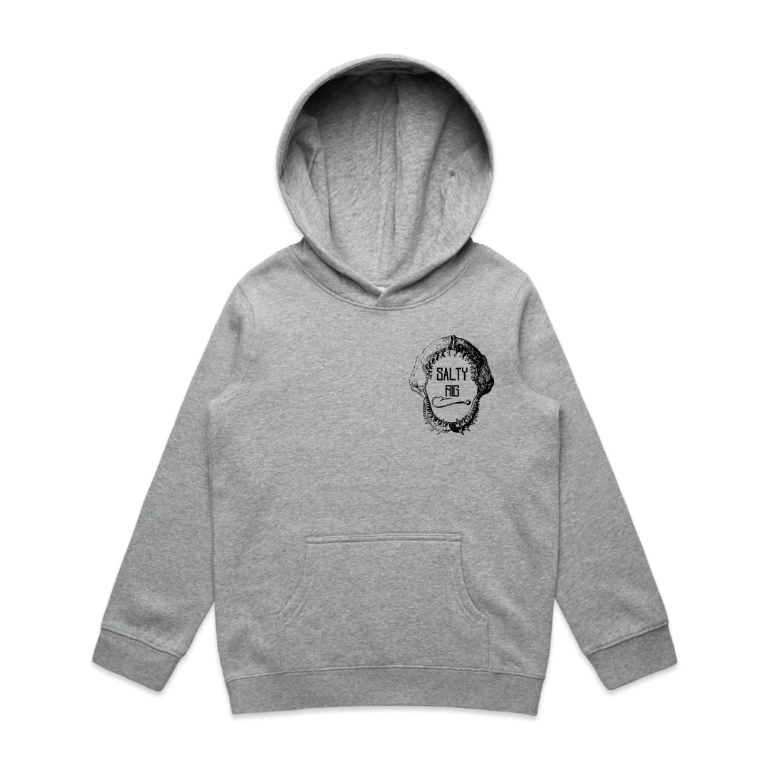 Kids On The Bite Series Hoodie | Grey Marle