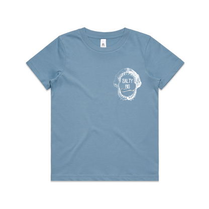Kids On The Bite Series Tee | Carolina Blue