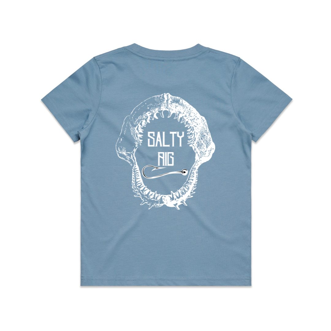 Kids On The Bite Series Tee | Carolina Blue