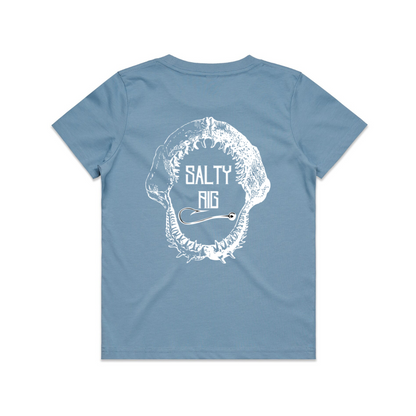 Kids On The Bite Series Tee | Carolina Blue