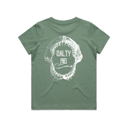 Kids On The Bite Series Tee | Sage