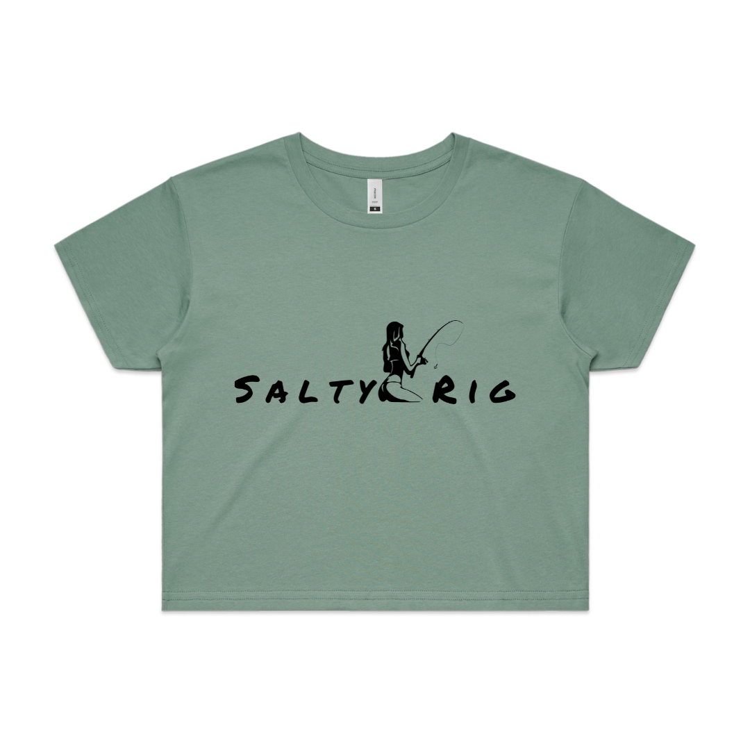 Women's Classic Series Crop Tee | Sage