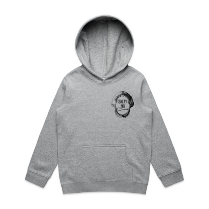 Kids On The Bite Series Hoodie | Grey Marle