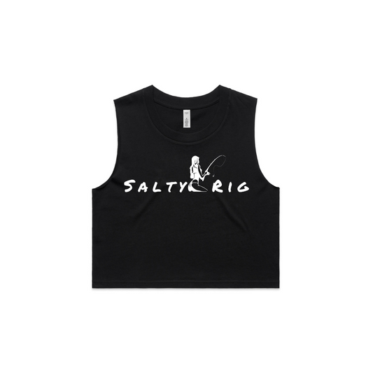 Women's Classic Series Crop Tank | Black