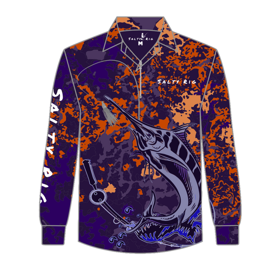 Kids Marlin Master Fishing Shirt