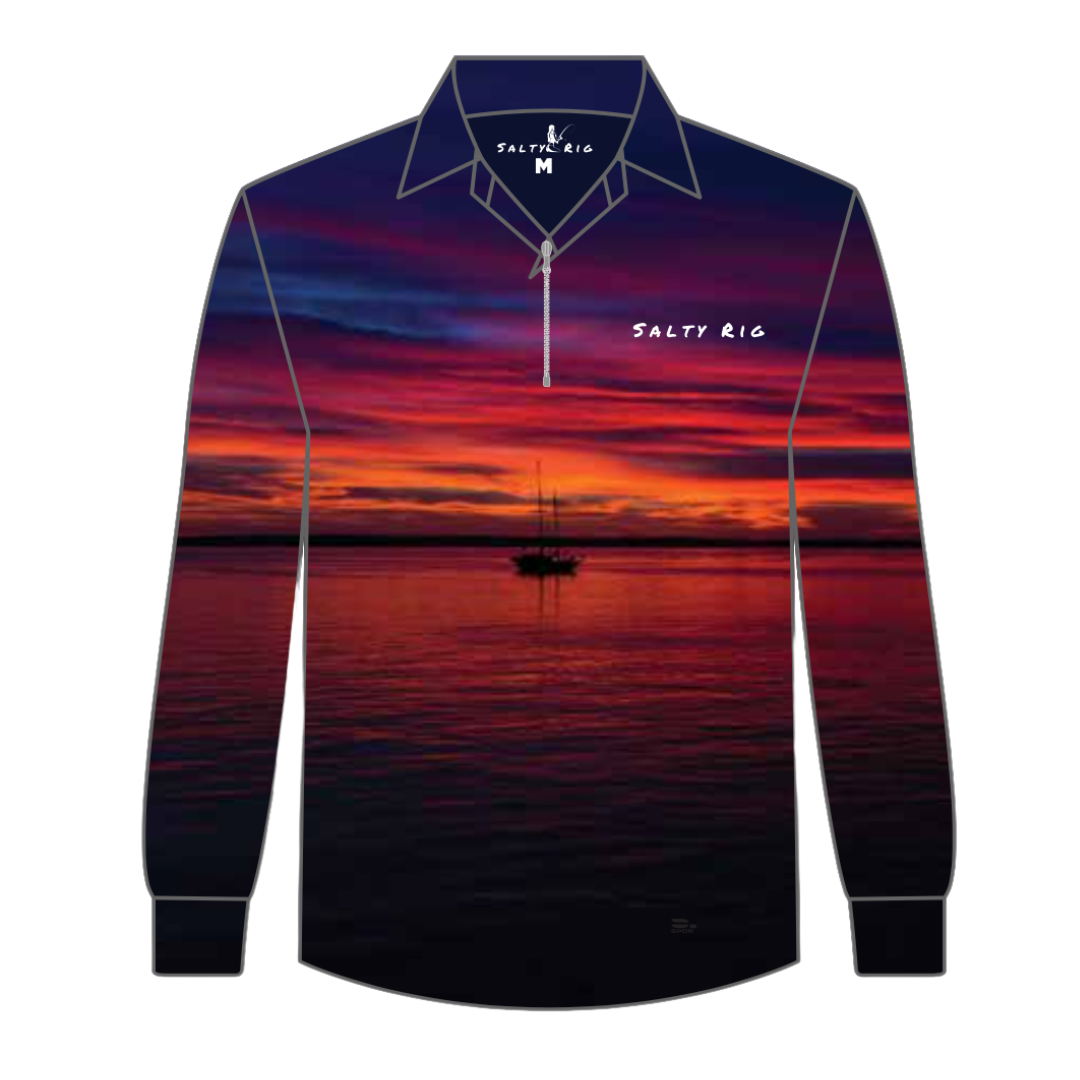 Kids Liquid Sunset Adventure Shirt