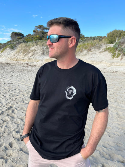 On The Bite Series Tee | Black