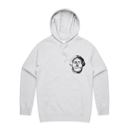 On The Bite Series Hoodie | White Marle