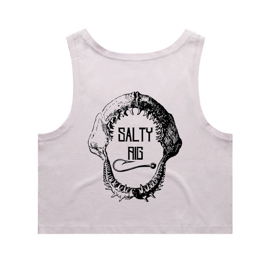 Women's On The Bite Series Crop Tank | Orchid