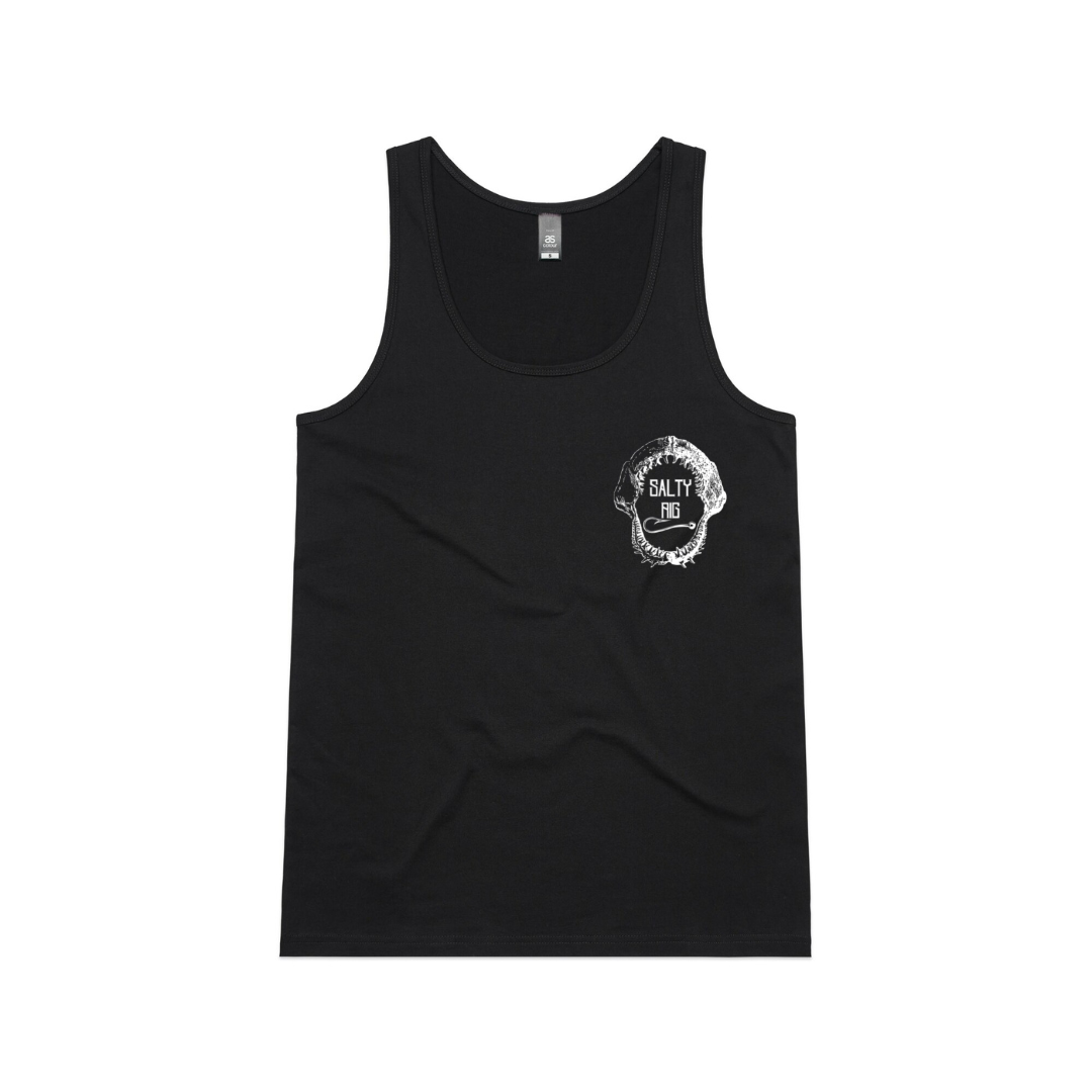 Women's On The Bite Series Singlet | Black