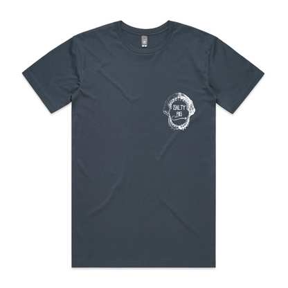 On The Bite Series Tee | Petrol Blue