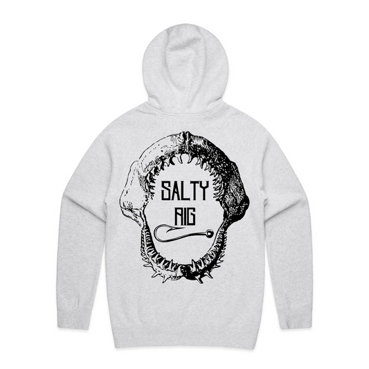 On The Bite Series Hoodie | White Marle